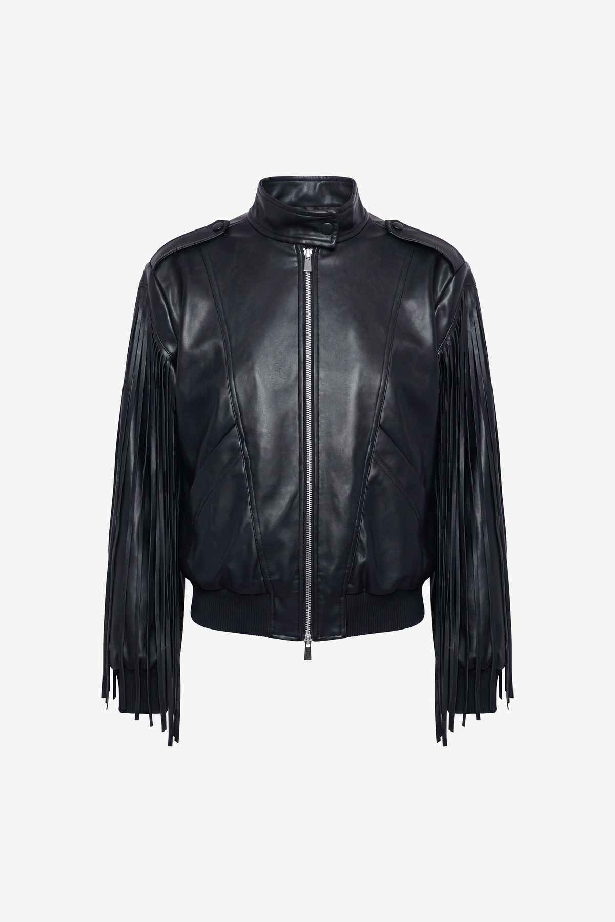 ROUX FRINGE MOTO JACKET - Toccin