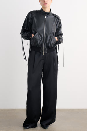 ROUX FRINGE MOTO JACKET - Toccin
