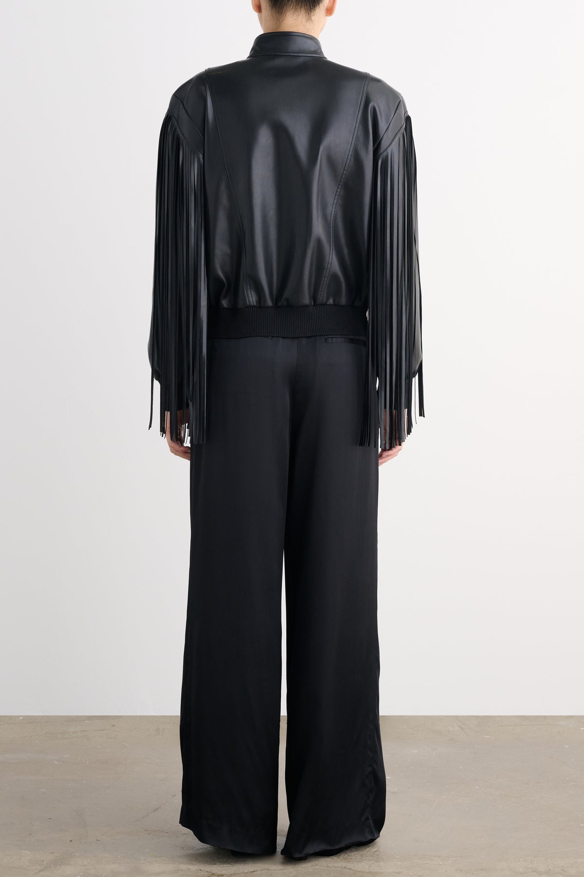 ROUX FRINGE MOTO JACKET - Toccin