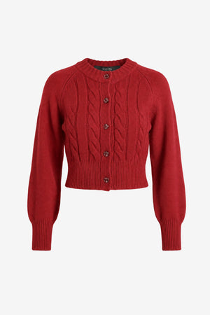 RITA CABLE KNIT CARDIGAN