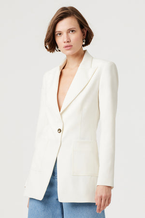 Rory Single-Button Blazer - Toccin