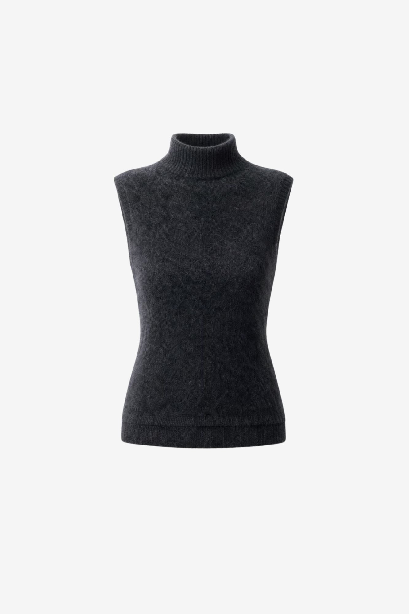 SABINA MOCK NECK SLEEVELESS TOP