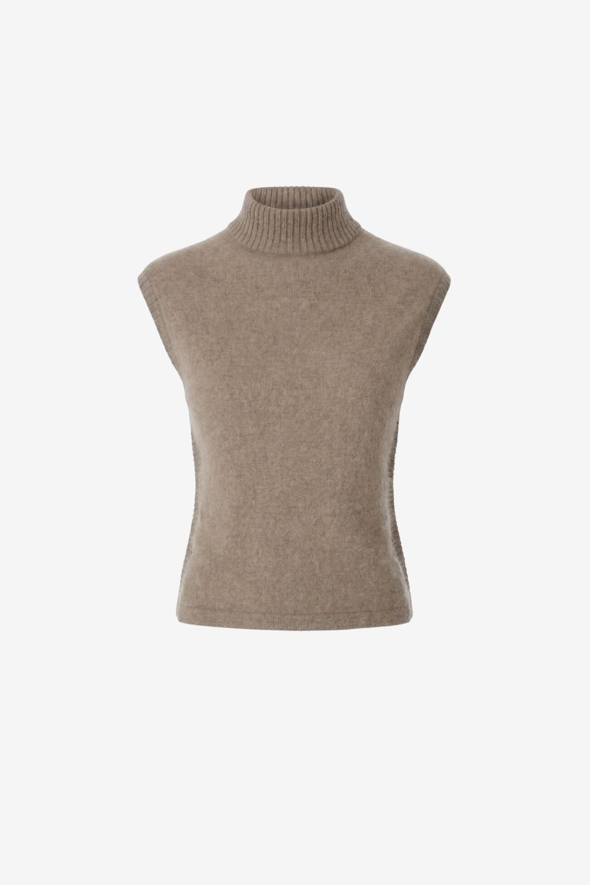 SABINA MOCK NECK SLEEVELESS TOP