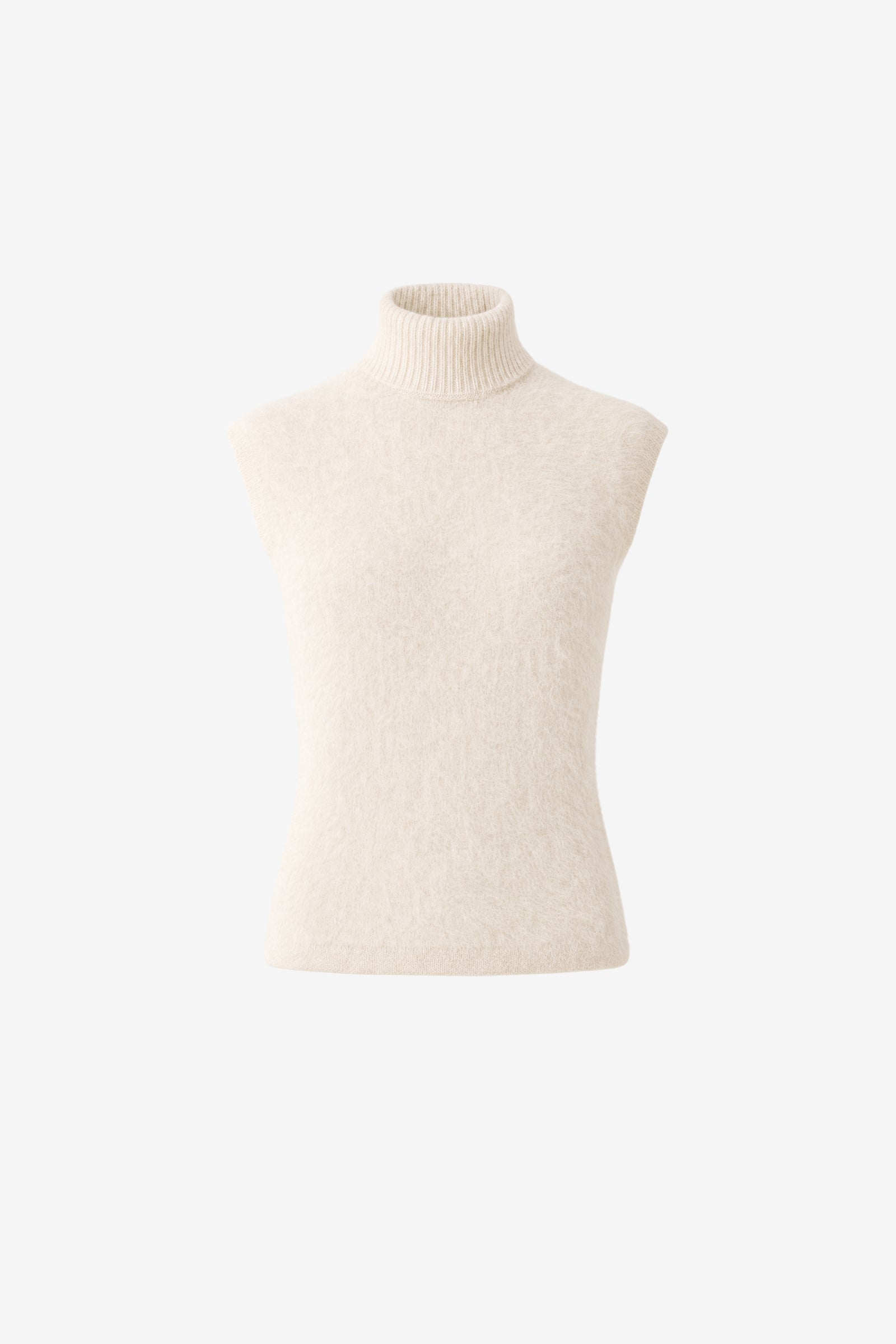 SABINA MOCK NECK SLEEVELESS TOP