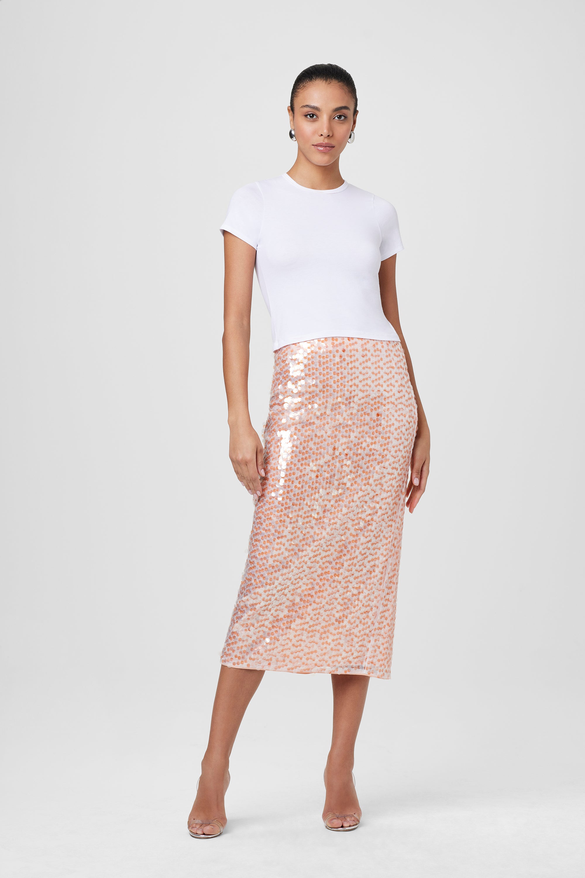 Leilani Sequin Pencil Skirt