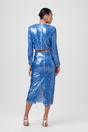 Leilani Sequin Pencil Skirt