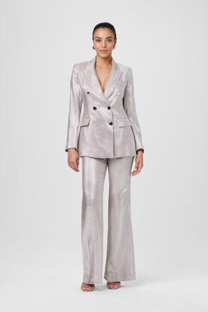 Mia Double Breasted Rose Blazer - Toccin