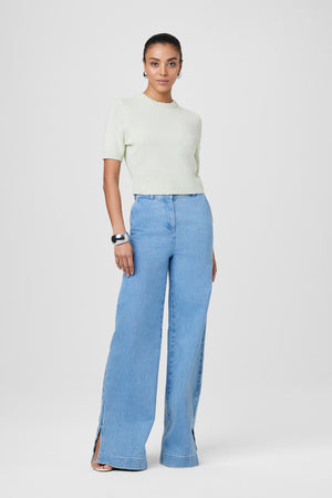 Eileen Wide Leg Denim Pants