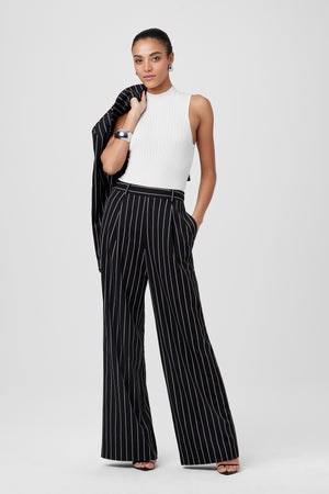 Hailey Pinstripe Trouser