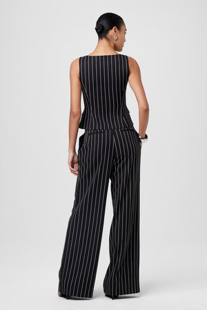 Hailey Pinstripe Trouser - Toccin