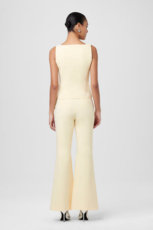 Gaia Butter High Waisted Flared Pants - Toccin