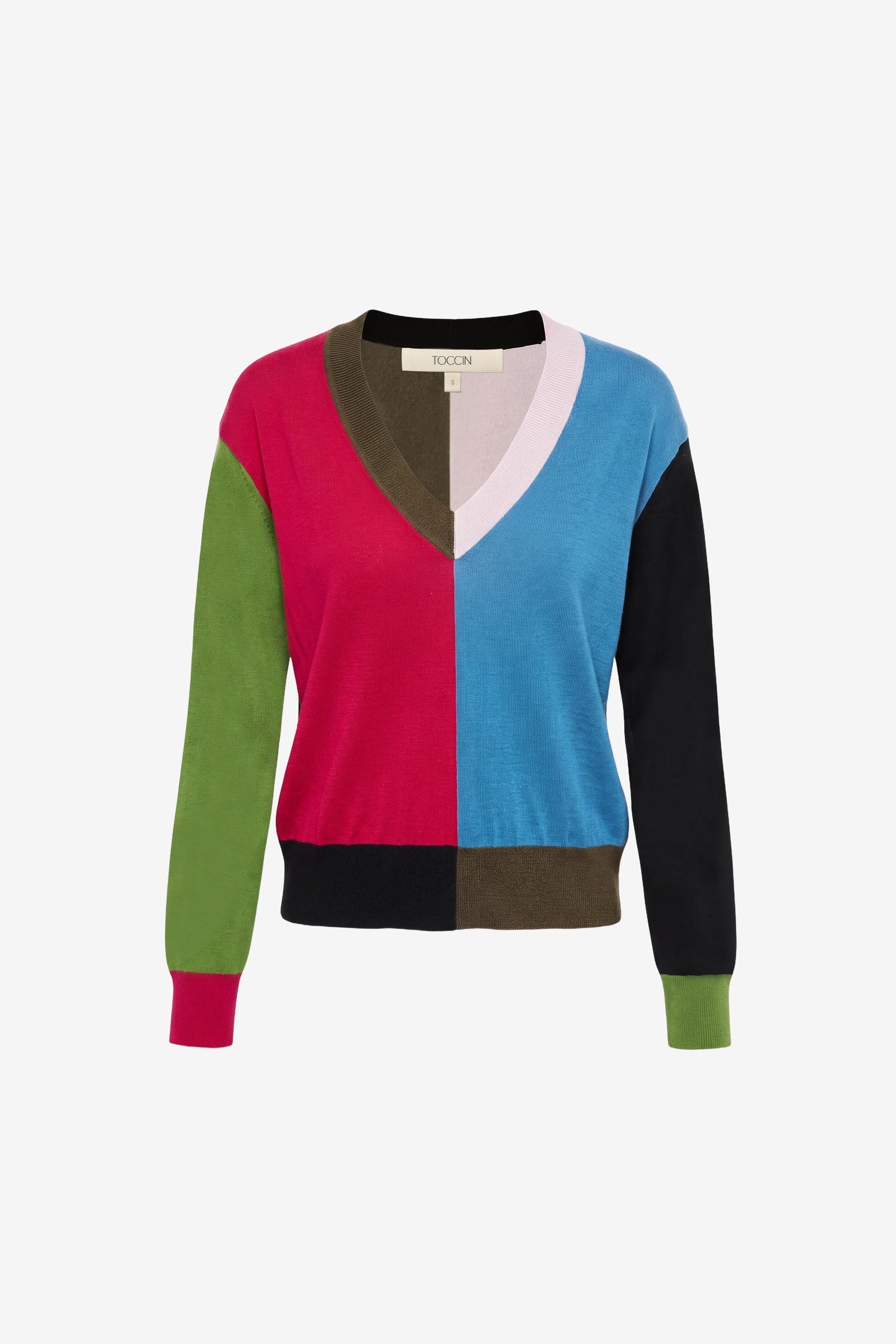 SIA V-NECK SWEATER - Toccin