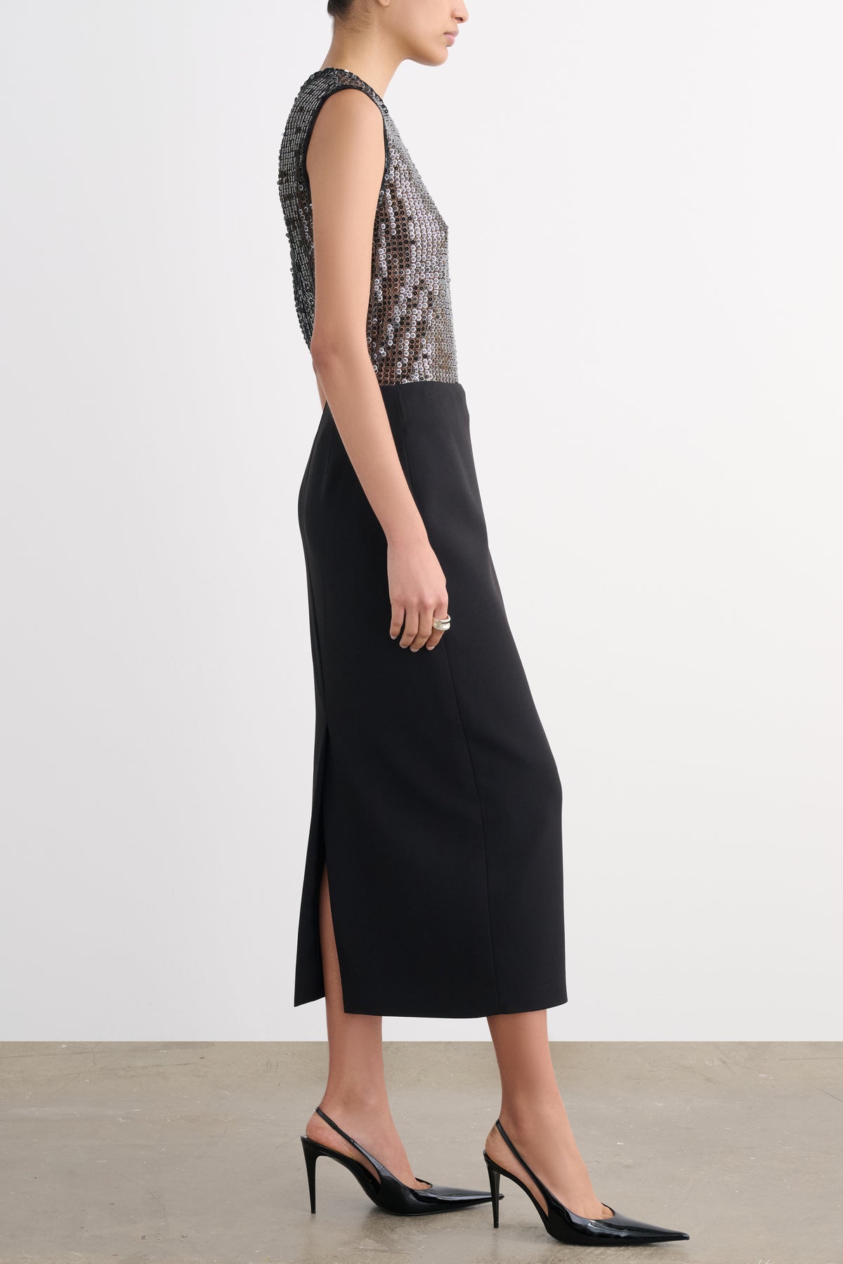 SIMONE CREW NECK SHELL - Toccin