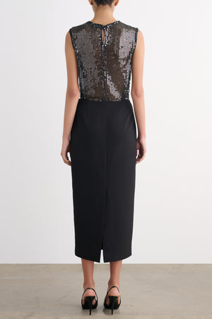 SIMONE CREW NECK SHELL - Toccin