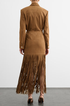 ISALYA BUTTON-FRONT JACKET