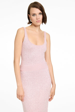 SHEILA SCOOP NECK THONG BODYSUIT - Toccin