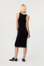 Victoria Sleeveless Button Down Midi Dress - Toccin