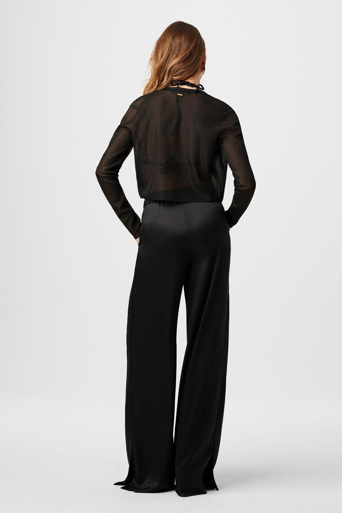 Auggie Silk Wide Leg Pants - Toccin