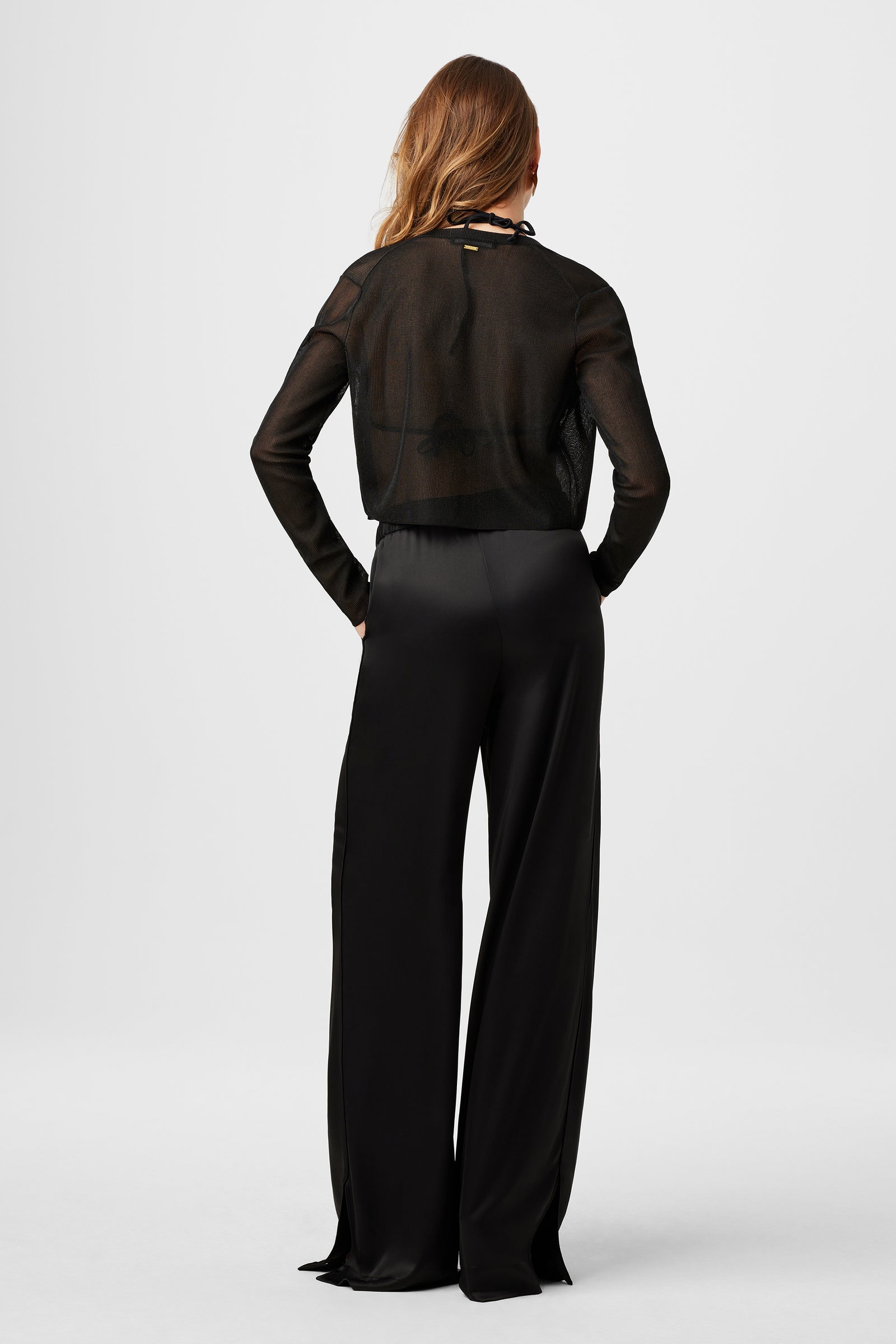 Auggie Silk Wide Leg Pants - Toccin