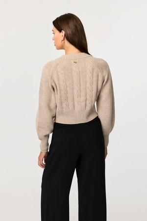 Rita Cashmere Cropped Cardigan