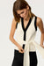 Collins Sleeveless Tie-Front Top - Toccin