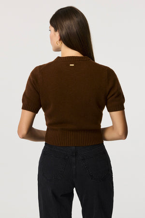 Elsie Short Sleeve Pull Over Sweater - Toccin