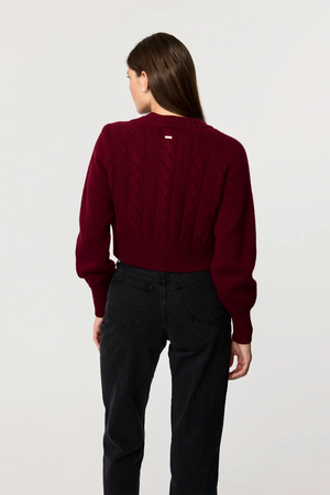 Rita Cashmere Cropped Cardigan - Toccin