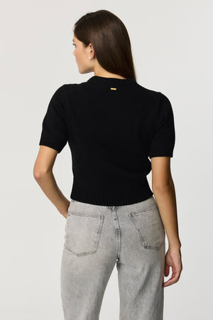 Elsie Short Sleeve Pull Over Sweater