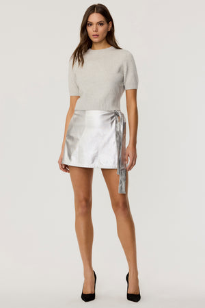 Danielle Wrap Mini Skirt - Toccin