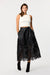 Stacey Leather Lace Midi Skirt - Toccin