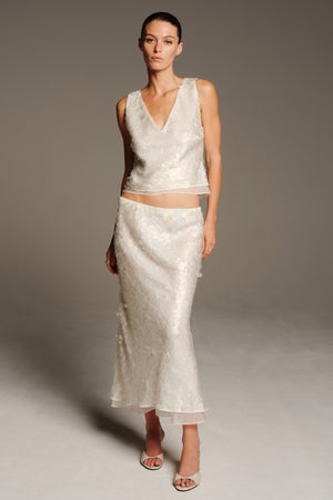 SUSIE BIAS SLIP SKIRT - Toccin