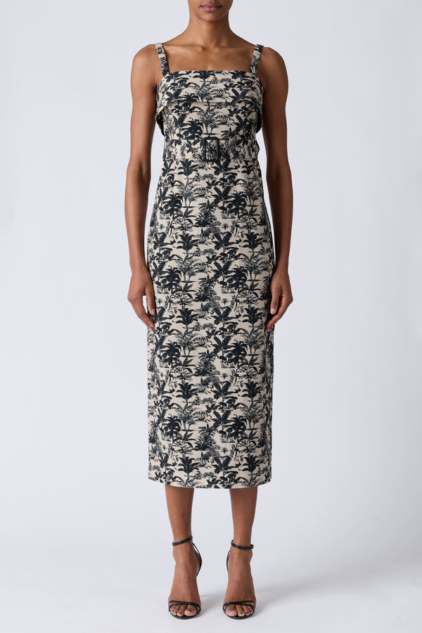 Toccin | THEODORA BELTED MIDI DRESS