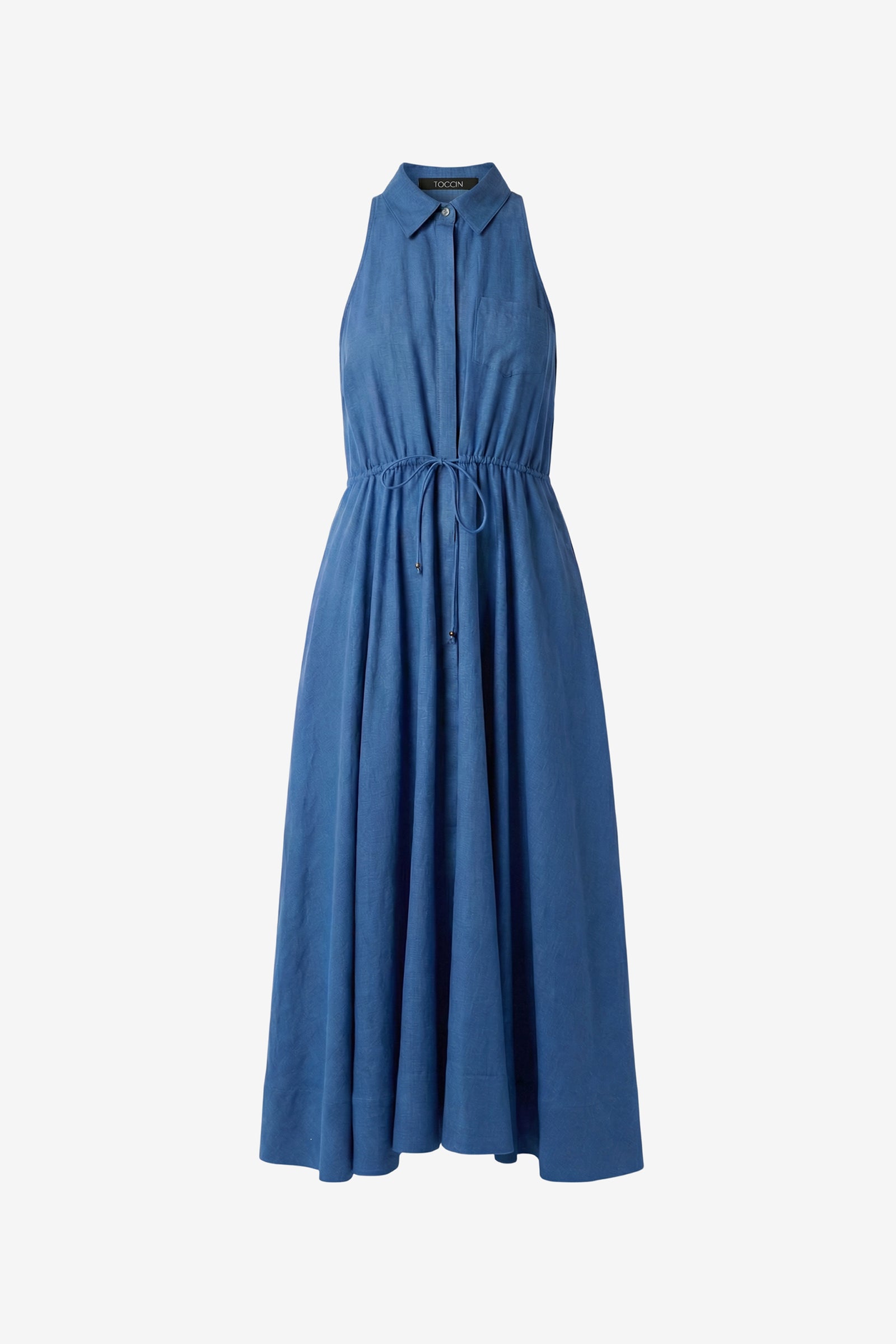 TIANA SLEEVELESS SHIRT DRESS