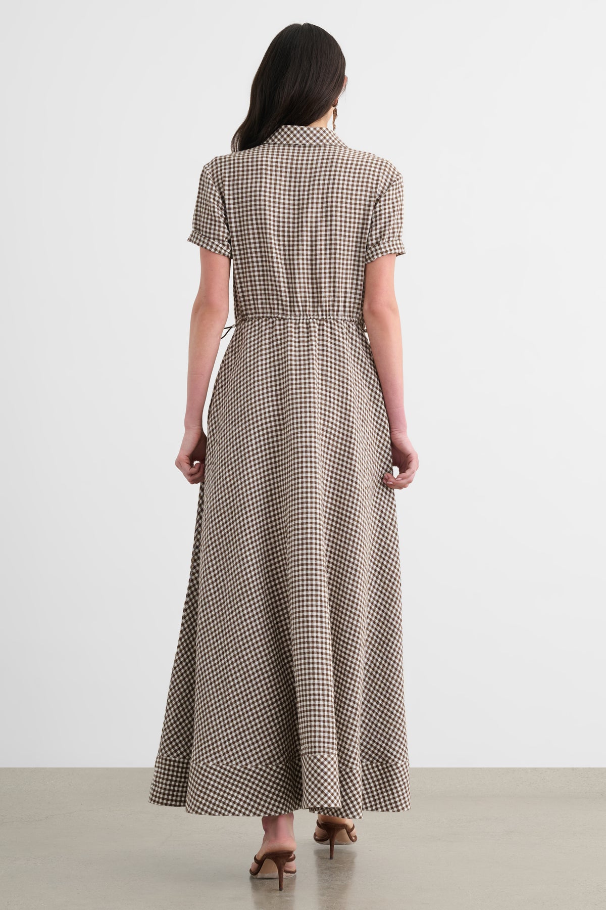 MAGGIE SHORT SLEEVE SHIRT DRESS