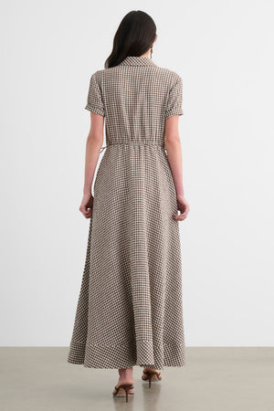 MAGGIE SHORT SLEEVE SHIRT DRESS