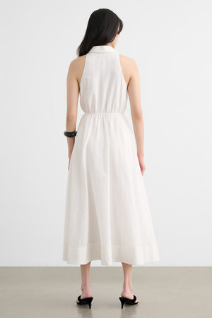 TIANA SLEEVELESS SHIRT DRESS - Toccin