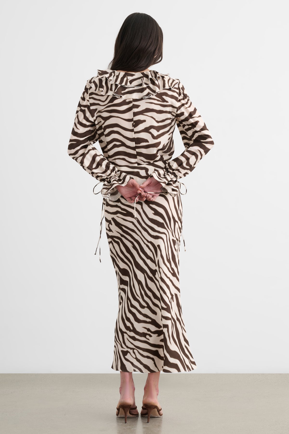 VIV BIAS MAXI SKIRT - Toccin