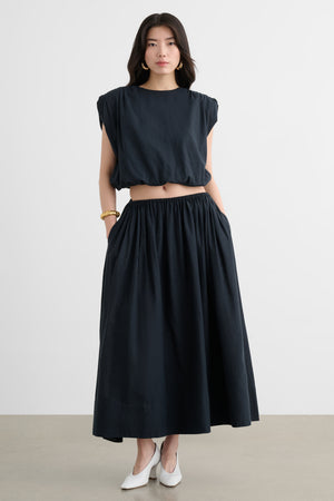SIRELLE STRONG SHOULDER TOP - Toccin