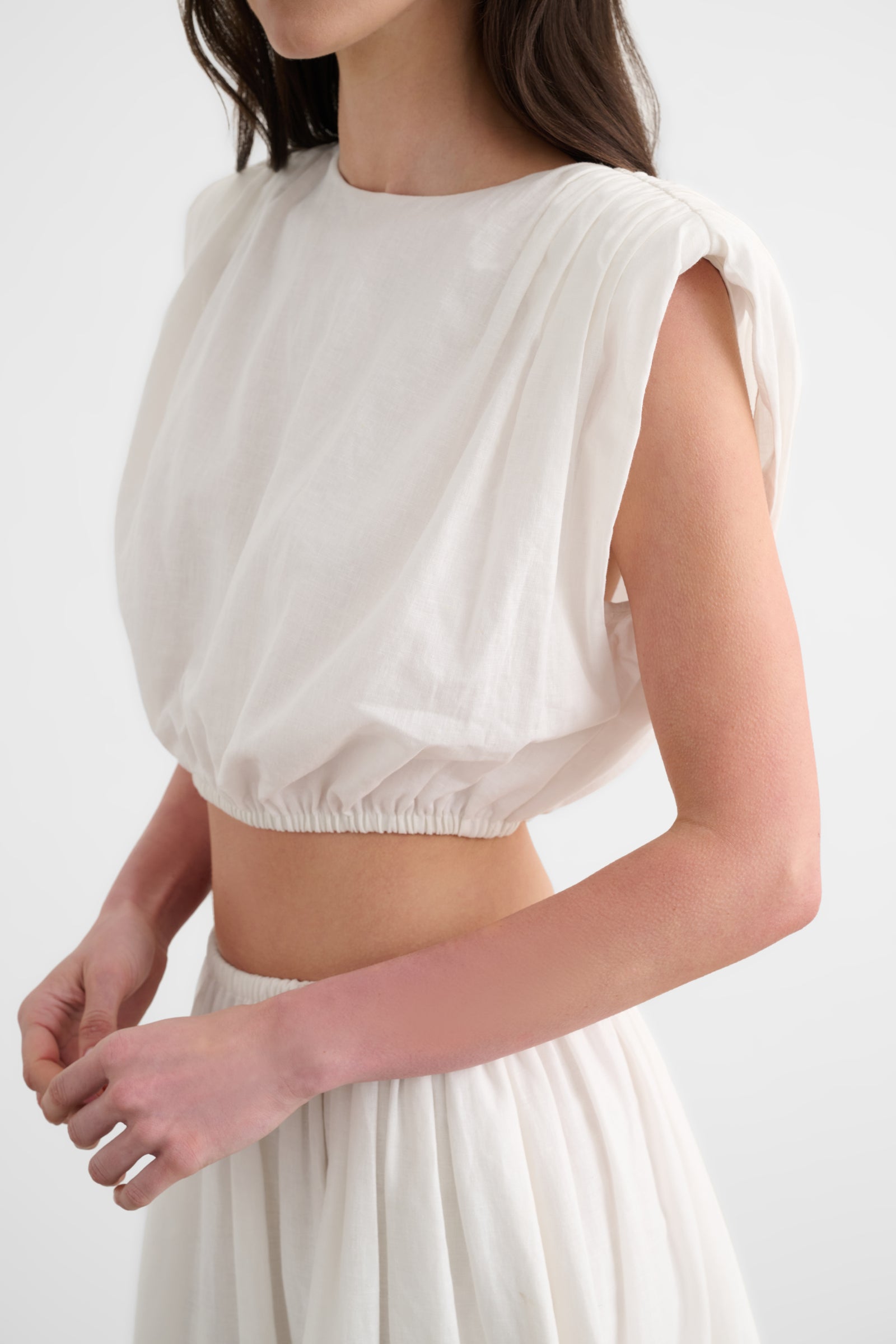 SIRELLE STRONG SHOULDER TOP - Toccin