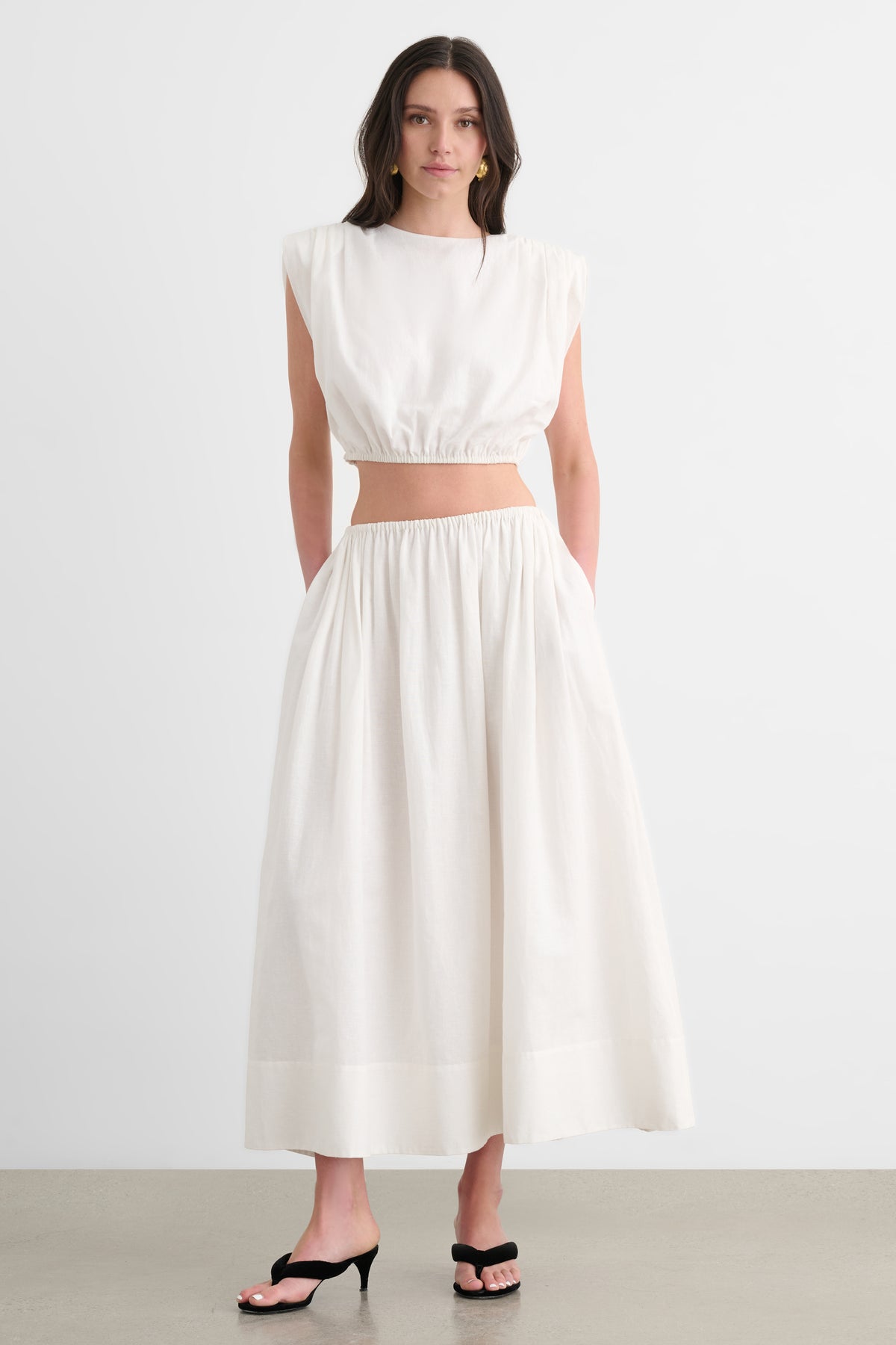 SIRELLE STRONG SHOULDER TOP - Toccin