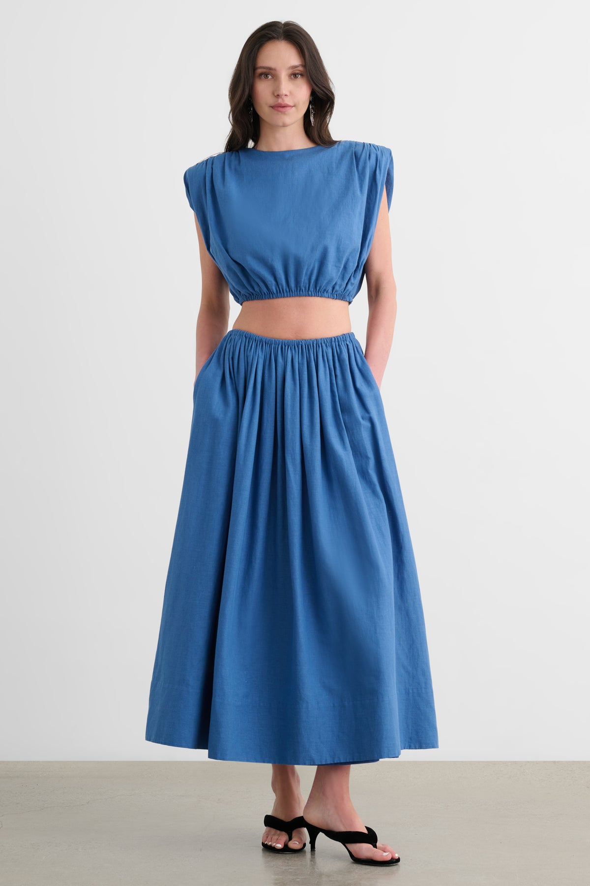 SIRELLE STRONG SHOULDER TOP - Toccin