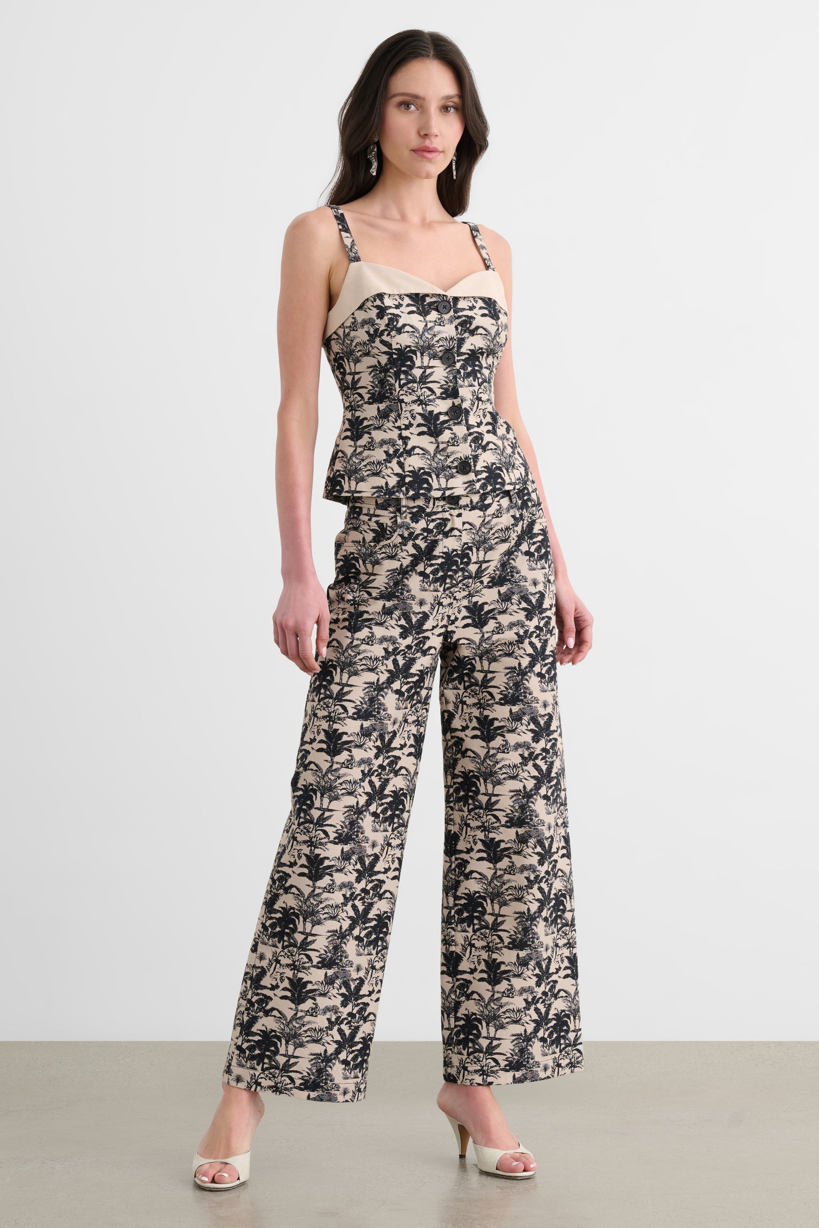 CRISTO BUTTON-FRONT VEST