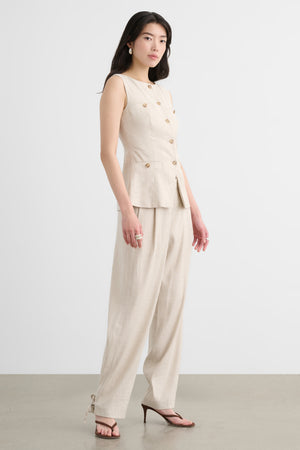 AMRA BOAT NECK VEST