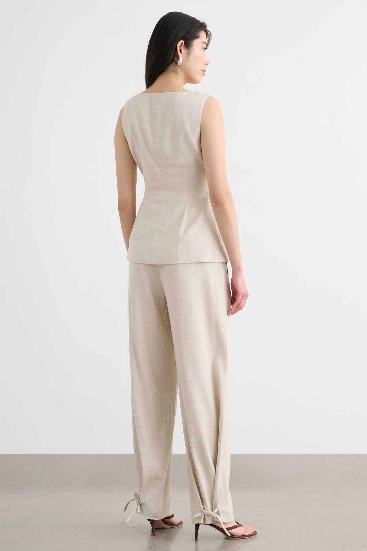 AMRA BOAT NECK VEST