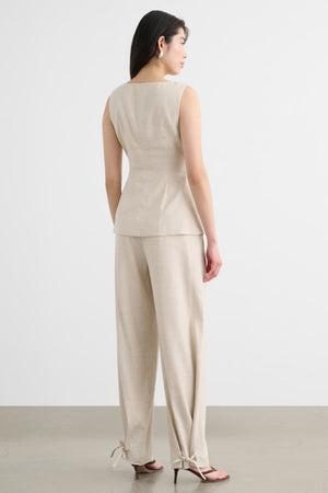 AMRA BOAT NECK VEST