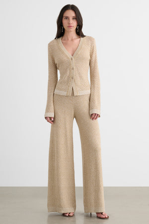LILIBET FLARED PULL-ON PANTS - Toccin