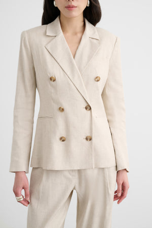 JAZMIN DOUBLE BREASTED BLAZER