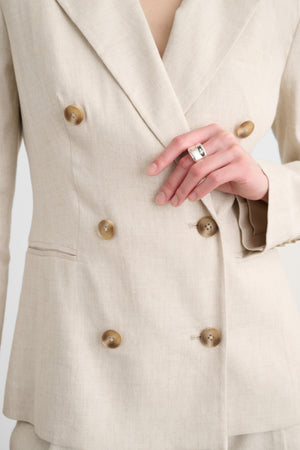 JAZMIN DOUBLE BREASTED BLAZER