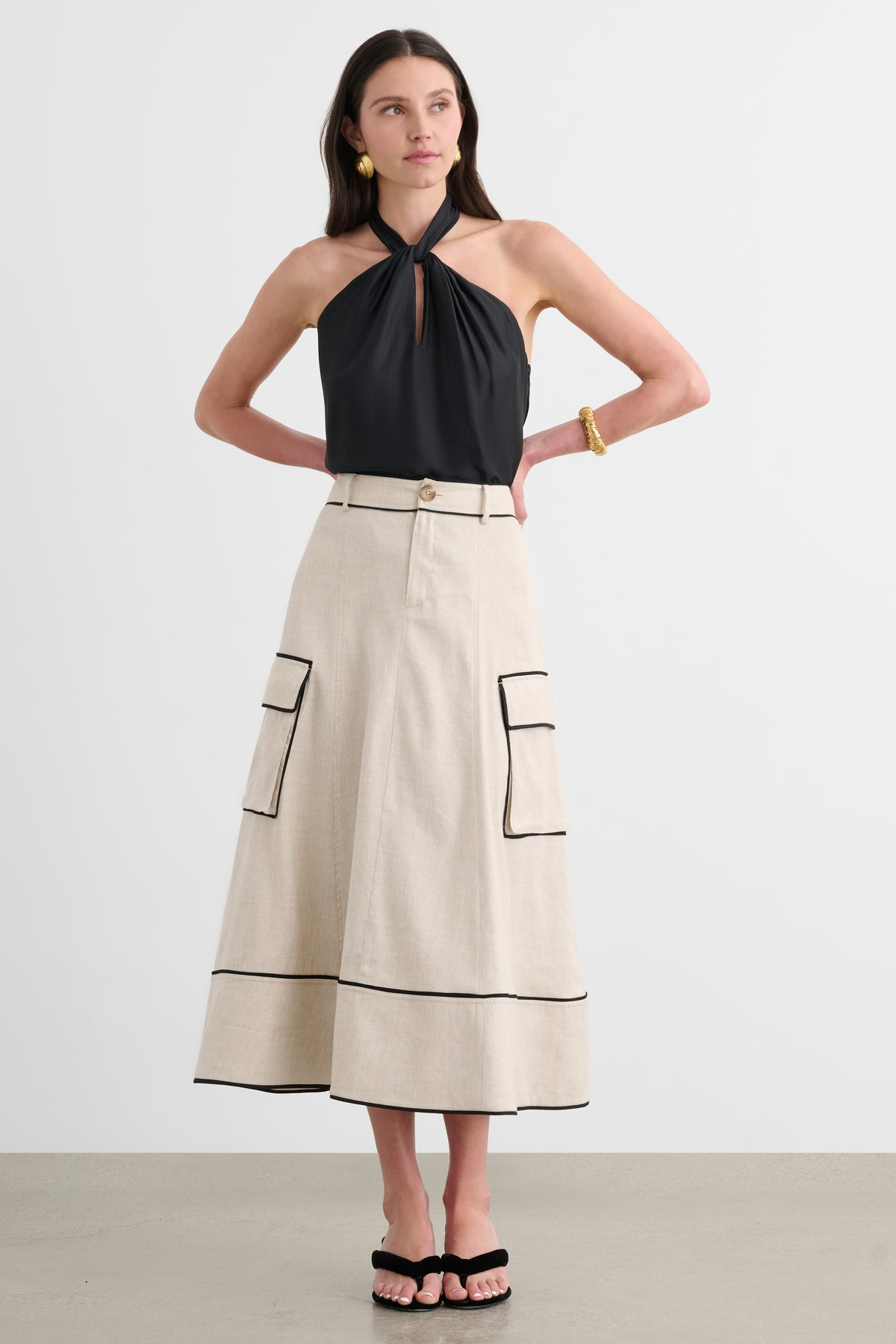 SHILOH HIGH WAIST CARGO SKIRT