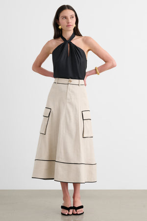 SHILOH HIGH WAIST CARGO SKIRT